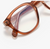 Larchmont Taupe Crystal Blue Light Glasses