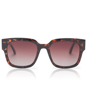 Brea Tortoise Gradient Polarized Sunglasses