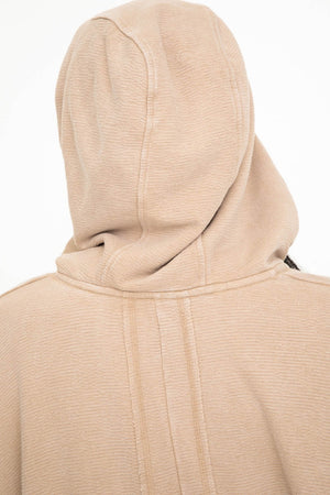 Cappuccino Oversized Cotton Hoodie