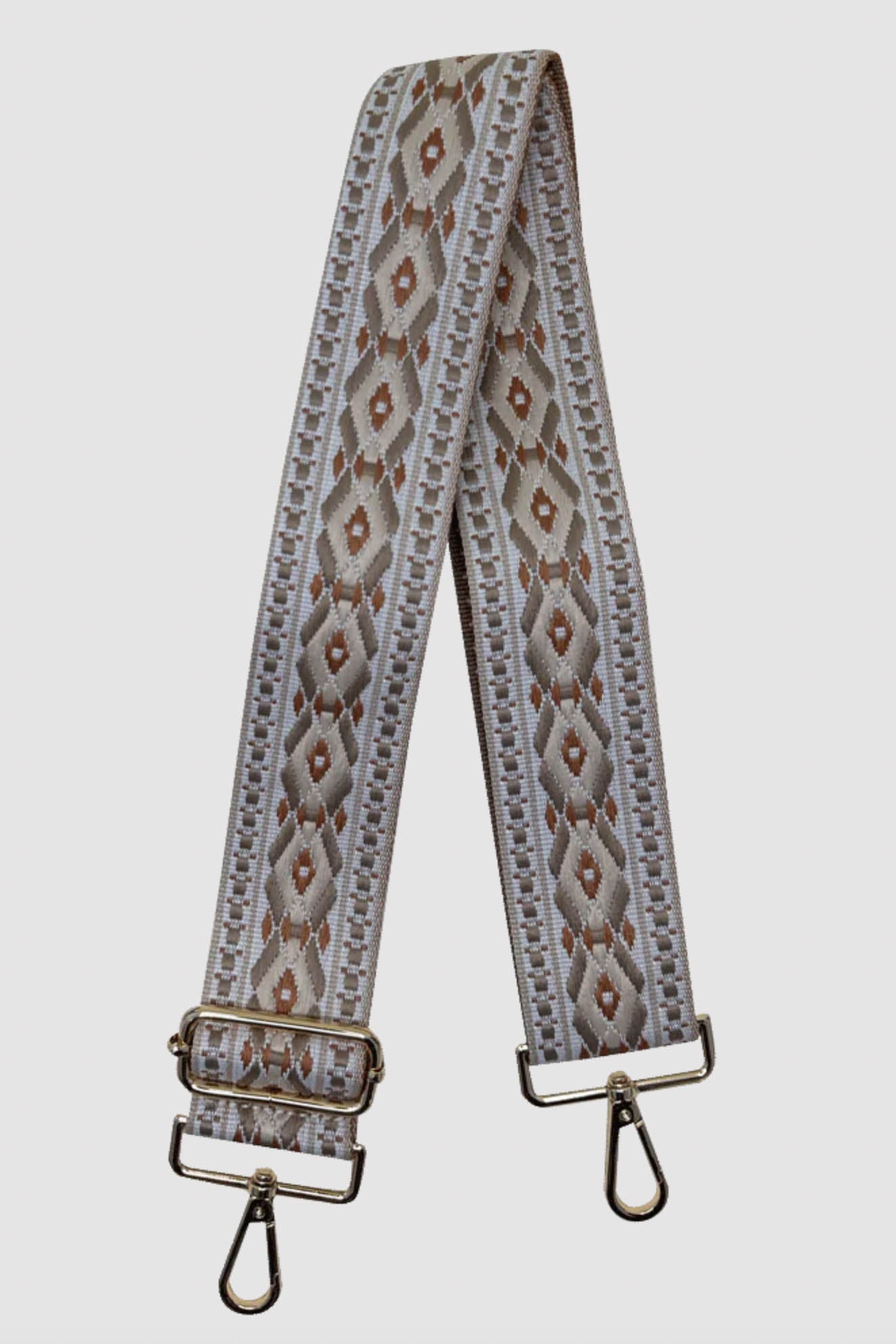 Double Diamond Embroidered Adjustable Bag Strap