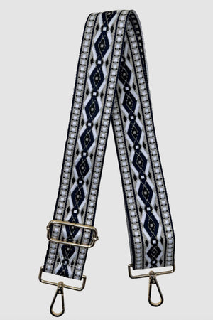 Double Diamond Embroidered Adjustable Bag Strap
