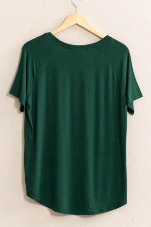 Evergreen Short Sleeve V-Neck Tee