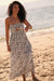 Gold Coast Floral Cutout Maxi Dress
