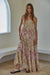 Golden Hour Floral Print Maxi Dress