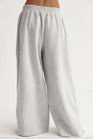 Laid Back Wide Leg Zipper Sweatpants