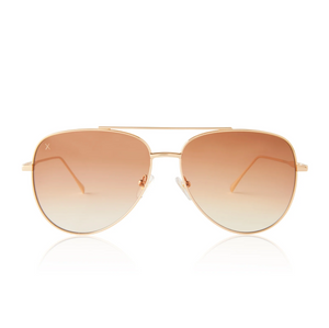 Venice Gold Sienna Gradient Sunglasses