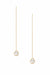 Barely There Crystal Dangle Threader Earrings