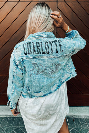 Charlotte Skyline Denim Jacket