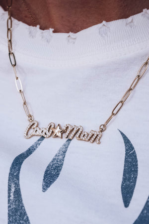 Cool Mom Chain Link Necklace