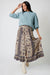 Cooper Boho Print Smocked Waist Maxi Skirt