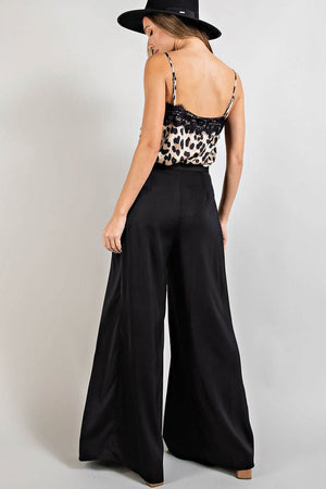Friends in High Places Pleated Wide Leg Pants