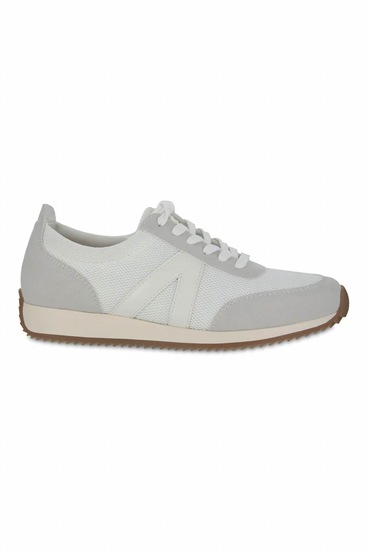 Kable White Mesh Sneakers