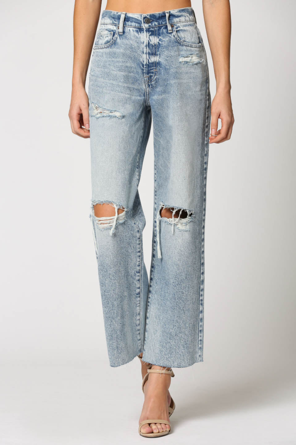 Logan High Rise Wide Leg Jean