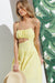 Main Squeeze Cutout Waist Maxi Dress