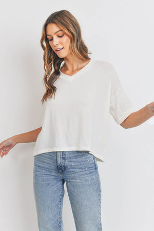 One and Only V-Neck Tee