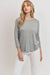 Taylor Open Back Twist Long Sleeve Top