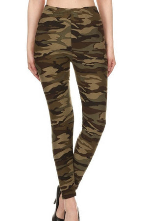 The Softest Leggings - Chic Camo